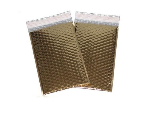 Moisture Proof Metallic Glamour Bubble Mailers 6x10