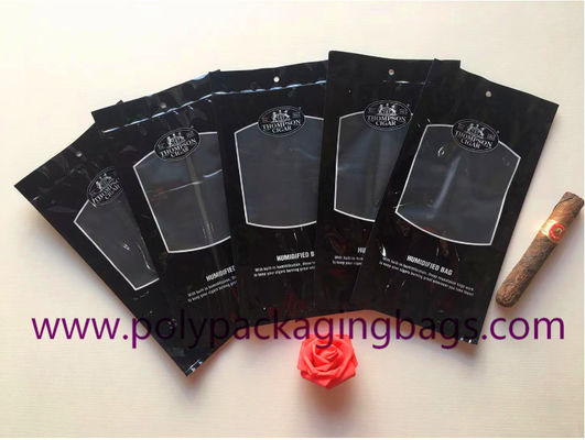 ProPlastic Ziplock Tobacco Packaging Bag With Humidifying, Cigar Packaging Bag With Custom Printing