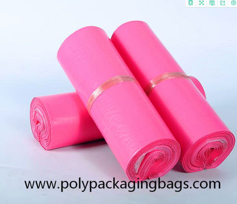 Puncture Resistant PE Coextruded Film Red Courier Bag SGS