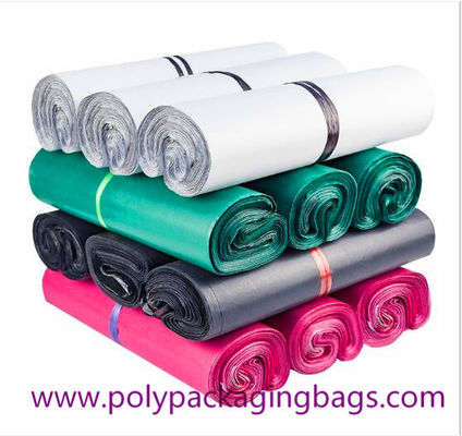 Puncture Resistant PE Coextruded Film Red Courier Bag SGS