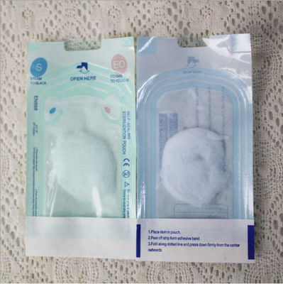 Pressure sensitive adhesive Disposable Dialysis paper sterilization pouches