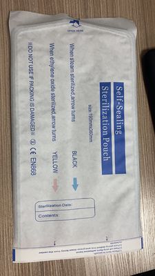 Disposable Ziplock Dialysis Paper Self Sealing Sterilization Pouch