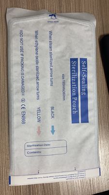 Disposable Ziplock Dialysis Paper Self Sealing Sterilization Pouch