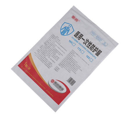 Kidney Paper Protective Clothing Packaging Bag SGS Certified