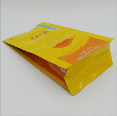 8 Side Seal OPP Aluminium Foil Stand Up Pouch For Food