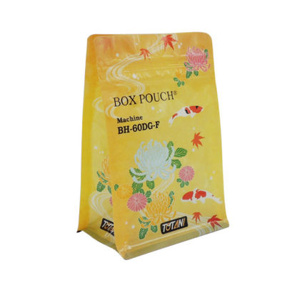 Moisture Proof CMYK Pantone Aluminium Foil Standing Pouch