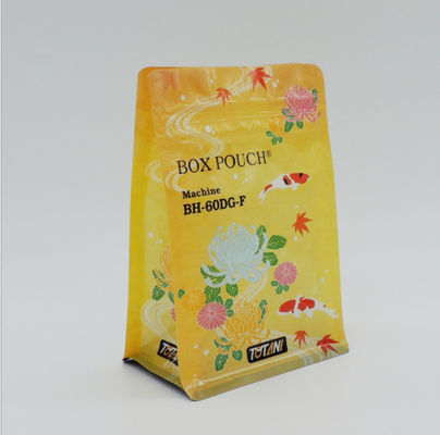 Moisture Proof CMYK Pantone Aluminium Foil Standing Pouch