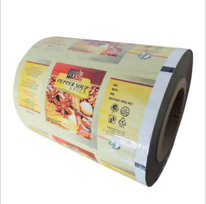 Gravure Plate Printing BOPP CPP Plastic Film Roll