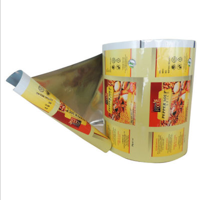 Gravure Plate Printing BOPP CPP Plastic Film Roll
