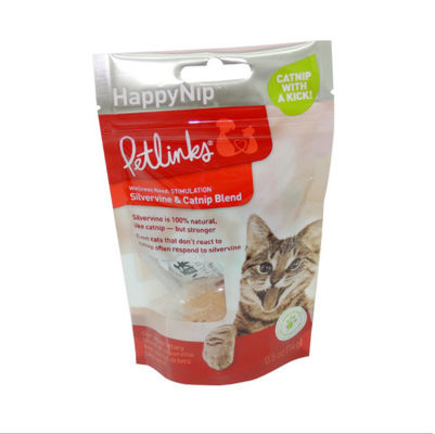 Ziplock 200 Micron PET AL PE Resealable Cat Food Bag