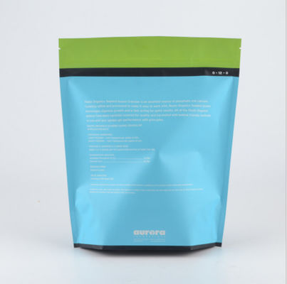 5kg 20kg Biodegradable Foil Ziplock Bags For Whey Protein Powder