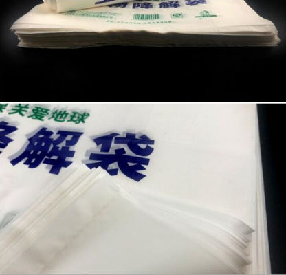 Biodegradable Gravure Printing PLA PBAT Packaging Poly Bags Shopping Pouch Bag