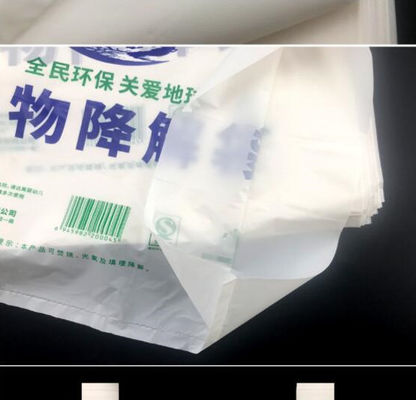 Biodegradable Gravure Printing PLA PBAT Packaging Poly Bags Shopping Pouch Bag