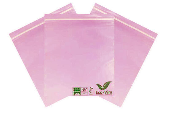 Eco Friendly Biodegradable Ziplock Cornstarch Packaging Bags Custom Printed Zipper Bags