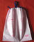 Luxury Women's Plastic Drawstring Cosmetic Bag Customized , Pink
