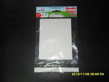 Recyclable Self Adhesive Transparent Plastic Sticker Bag With Header