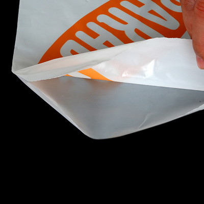 Semi Degradable Corn Material Biodegradable Seal Bag With Three Sides