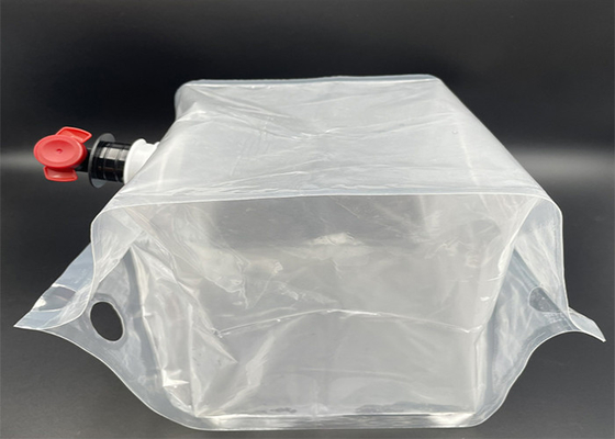 Custom 22L 25L 50L Bag In Box With Vitop Tap / Spigot For Liquid Soda Syrup