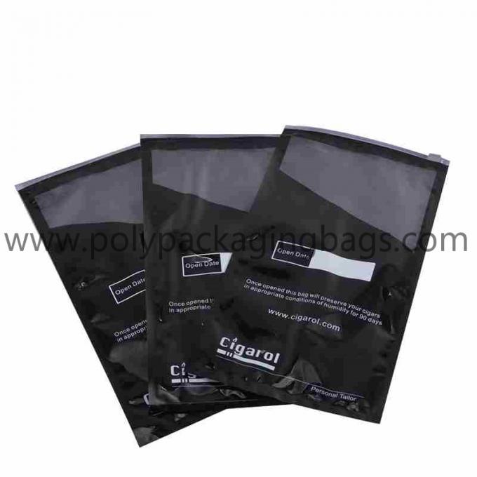 Customed Cigar Humidor Bags Moisturing Sponge Layer Real Carbon Fiber