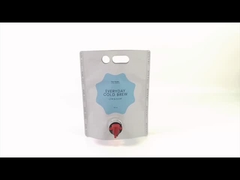 Wine Beer Aluminum Foil Bag custom Size Plastic Doypack plastic Bag With Spout Seal food Grade Plast