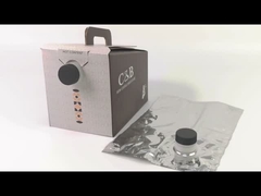 Wholesale customized liquid packaging bib bags, 3L, 5L, 10L, 20L aluminum foil wine and juice bags w