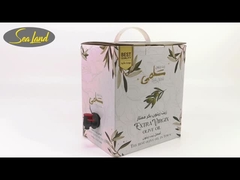 Metallized high-barrier aseptic filling aluminum foil reusable bag valve advanced bib beer box medic