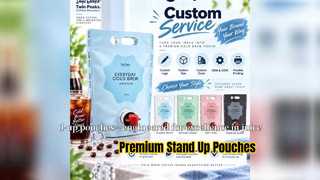 stand up with pouch