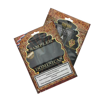 Custom Professional Cigar Moisturizing Bag Wholesale Cigar Plastic Bag New Arrival Cigar Moisturizing Bag