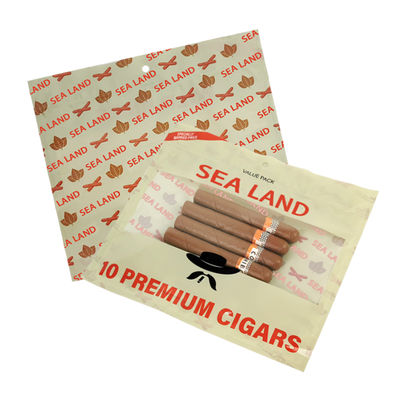 Moisture proof cigar bag tobacco natural leaf packaging bag polyester film cigar packaging bag