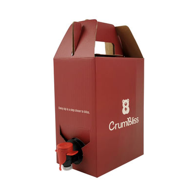 Tap With Bag In Box Packaging Solution Durable Leak Proof Container Suitable For Liquids And Food Storage