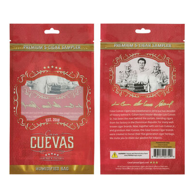 Humidity Sheet Inside Cigar Packaging Bag Tear-resistant Puncture-resistant Durable Packaging Designed to Preserve Cigar