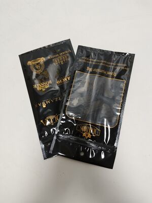 Cigar Moisturizing Plastic Zipper Bags Cigar Humidor Bags Volume 5 Cigars Food Grade TPU PE Airtight Seal Protects Aroma