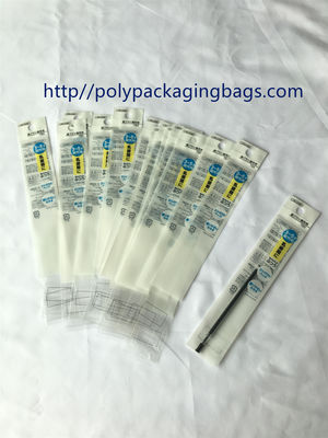 Customized OPP Self Adhesive Plastic Bags Compound Color Card Head Refill