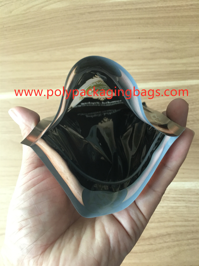 Customized Tobacco Cigarette Vape Humidor Packaging Bag With Zip Humidifier